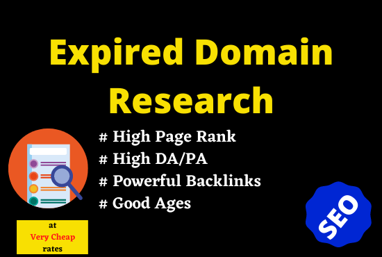 5 High quality expired domain Research With Powerful ...
