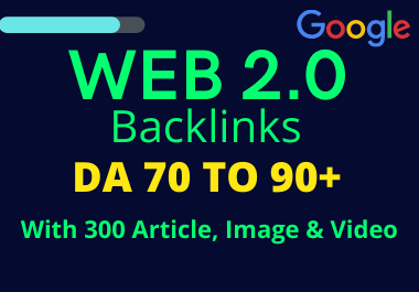 Create 5 Web 2.0 Backlinks To Rank Your Website On Go...