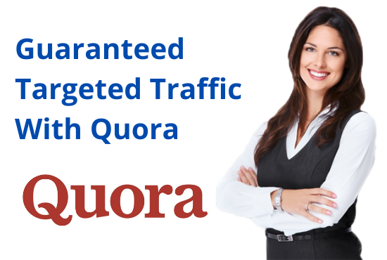 Guaranteed Niche relevent traffic with 20 quora answe...