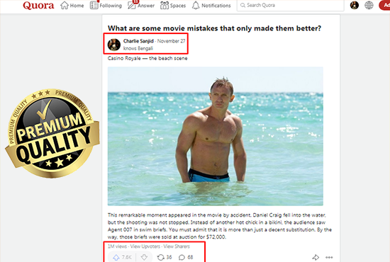 20 Quora answers with Gurranted Targeted Traffic