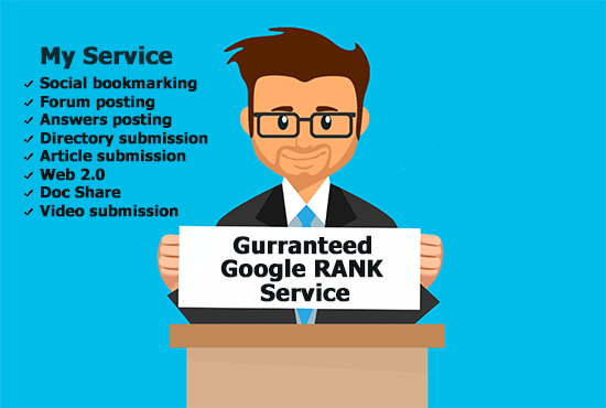 First Page of google top rankings with permanent back...