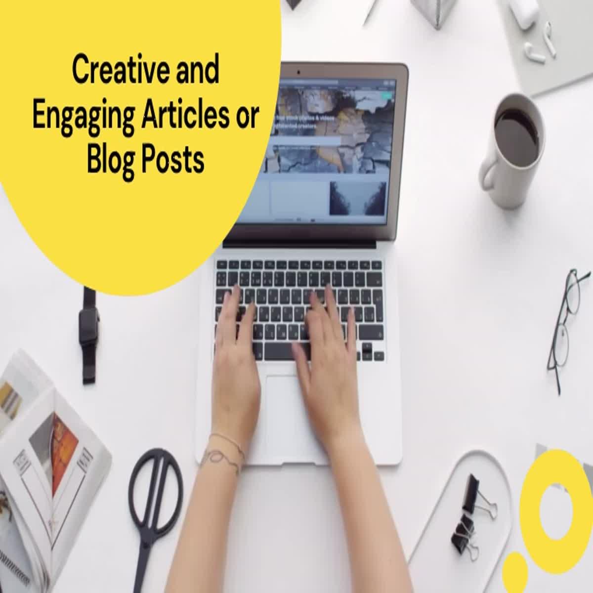 I Will Write 1000+ Words Creative and Engaging Articl...