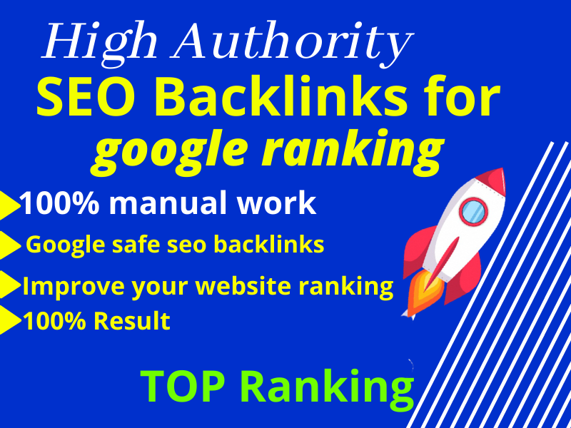 I will build 15 high DA PA PR backlinks SEO link buil...