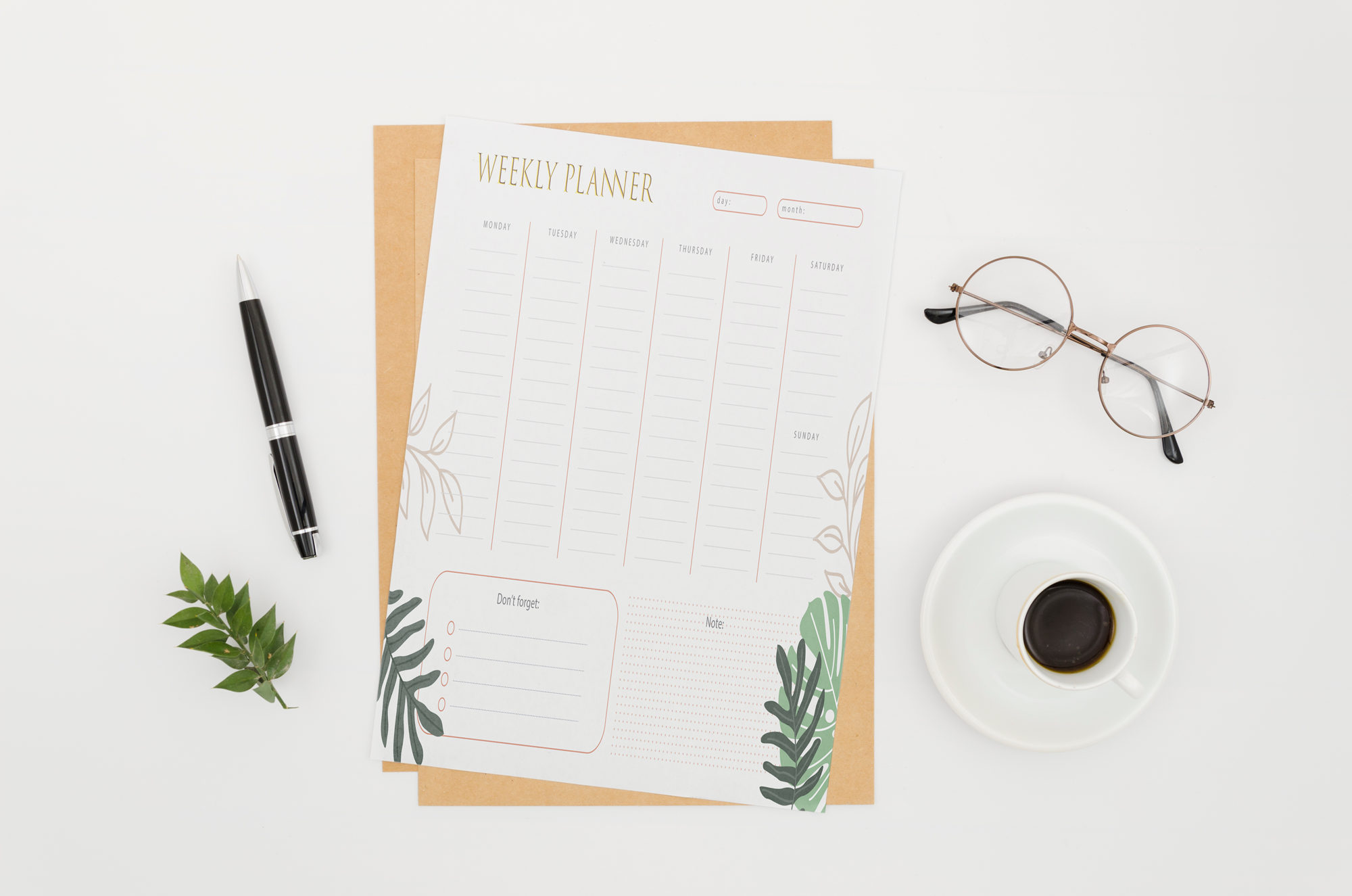 Create a custom planner, journal, calendar or ebook