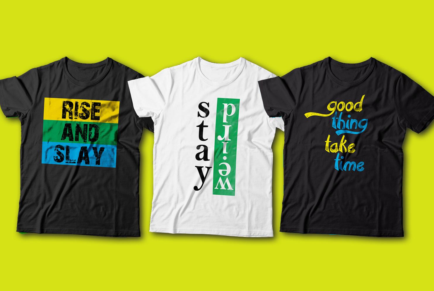 I will Do Professional creative typography t shirt de...