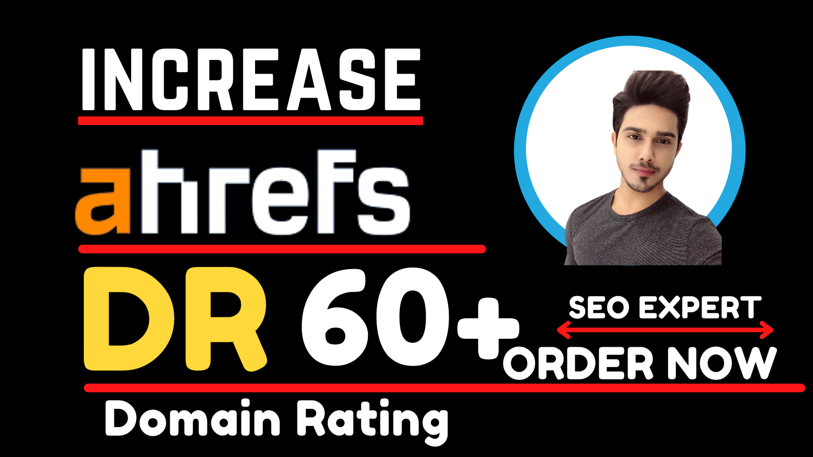 i will increase ahrefs domain rating, increase ahref...
