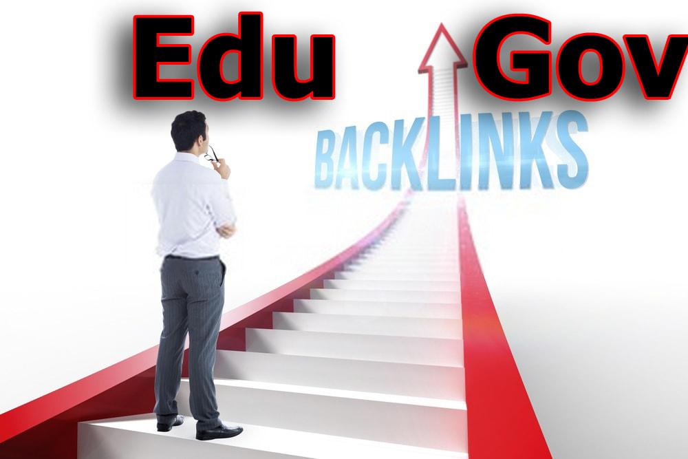 I will do Unique 400 EDU. Gov. Backlinks