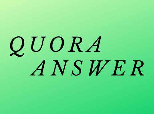 Provide Niche Relevant 20 Quora Answer