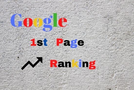 Google 1st Page Ranking Guranteed on your website mon...