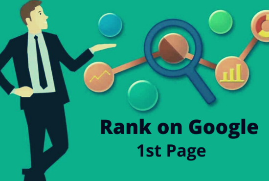 I will Guaranteed rank on google 1st page service wit...