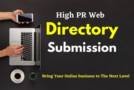 I Will Create 100 SEO Friendly Directory Submission B...