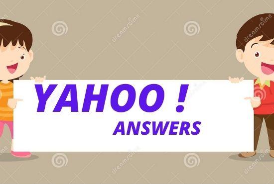 Provide 10 Unique yahoo answers for Boost your websit...