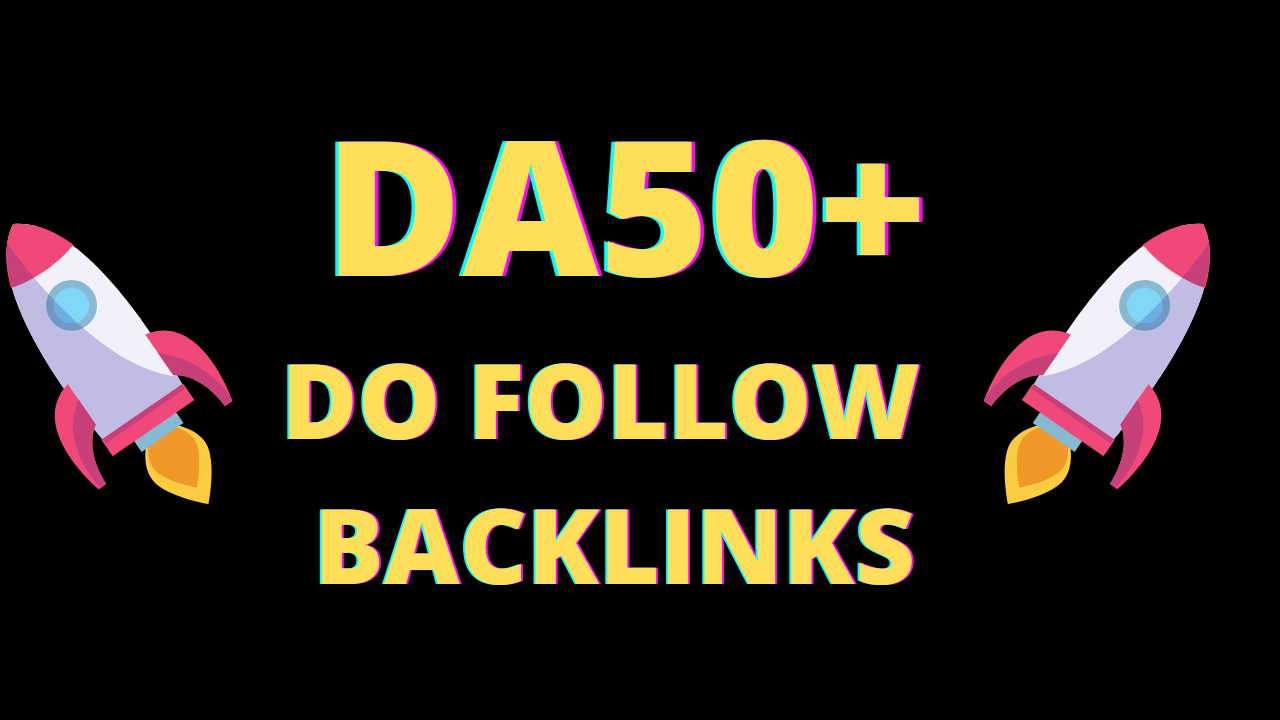 i will provide Da Domain authority 50+ Do Follow seo ...