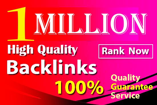1 million natural gsa backlinks for rank your website...