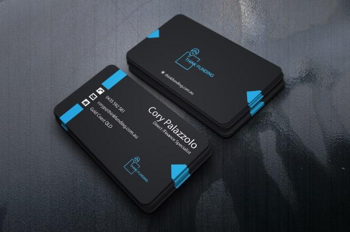 I will do 3 minimalist business card within 5 hours