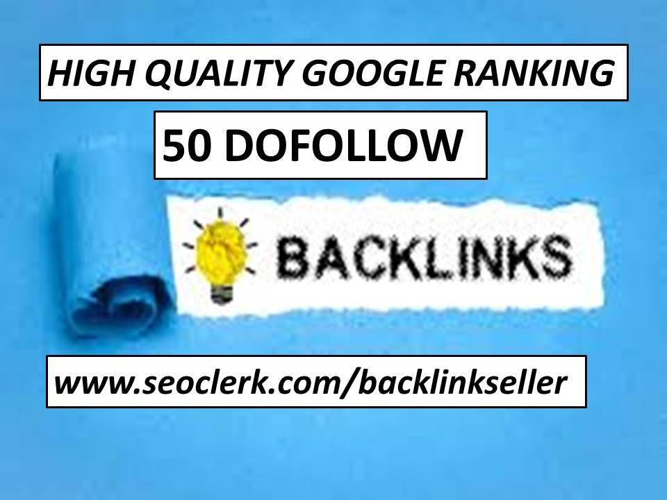 i will Build high quality 50 Dofollow SEO profile Bac...