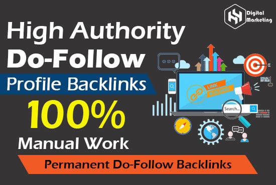 create build manual 100 high authority dofollow profi...