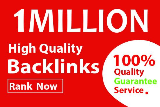 I will Create 1 million GSA Backlink for paster link ...