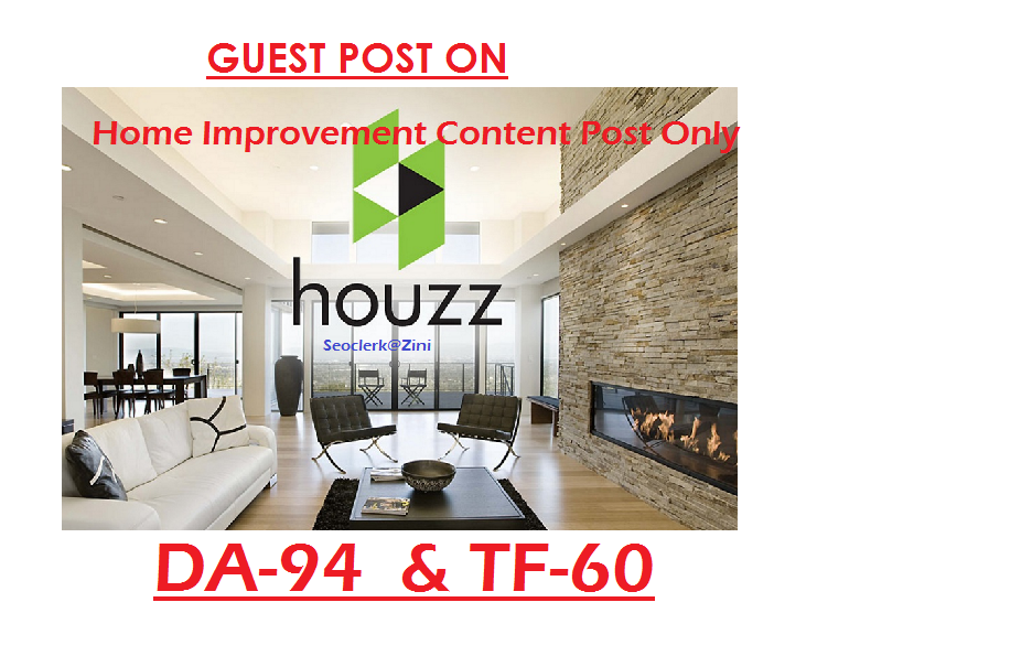 Able to publish Home Improvement Content on Houzz. co...