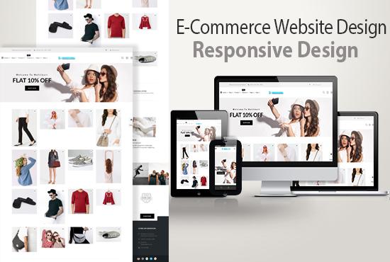 I will create ecommerce site for your e-commerce onli...