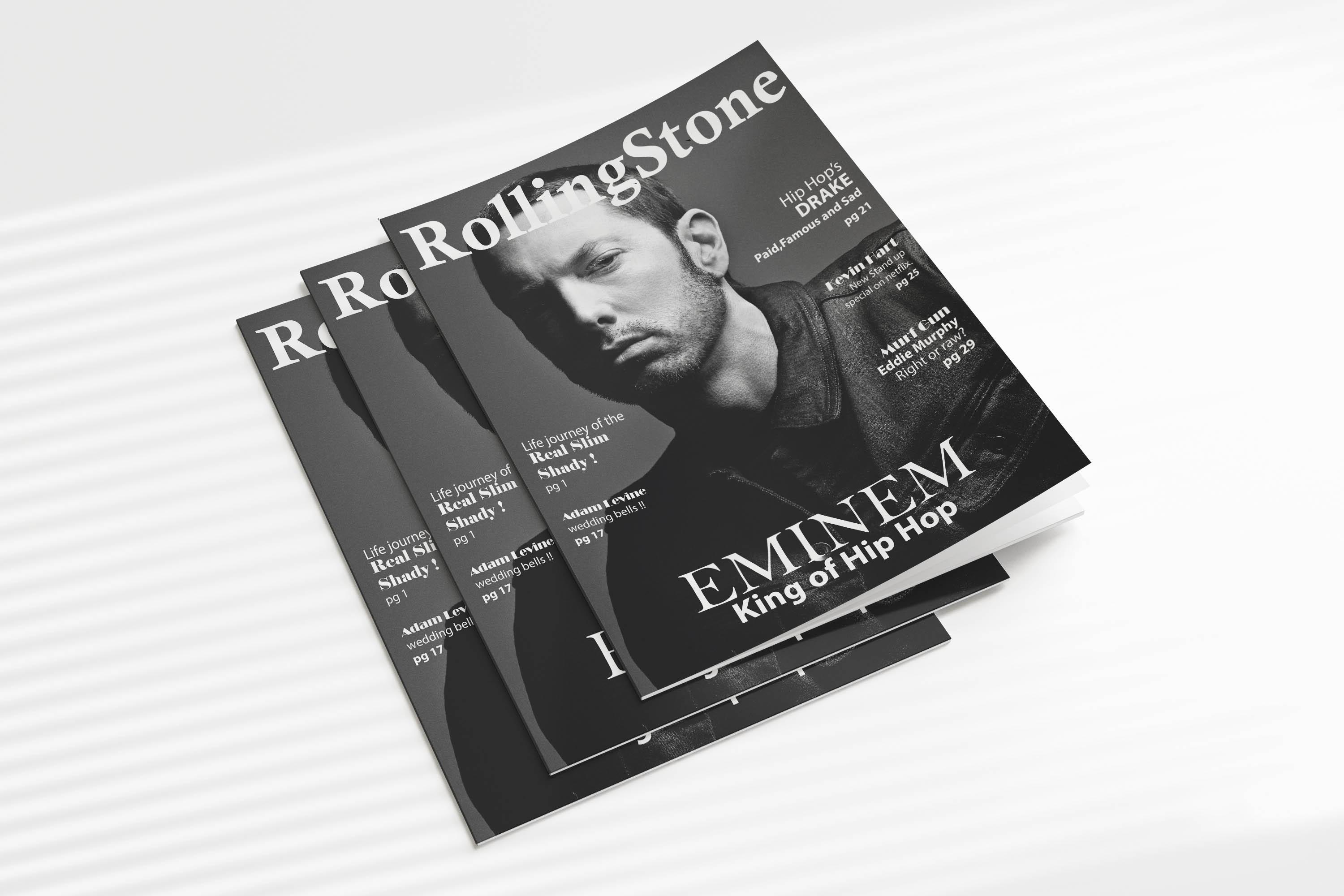 I will design professional magazine cover perfectly