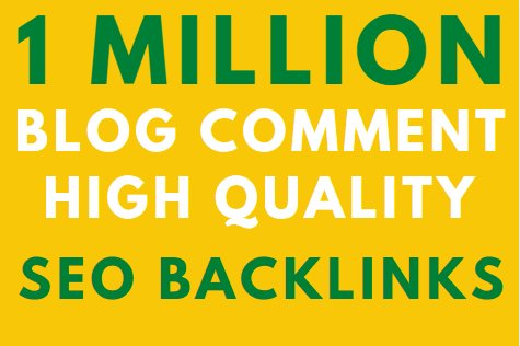 1 million GSA blog comment High Authority Backlink on...