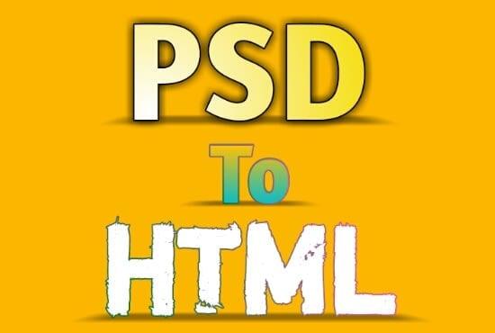 I Will Convert PSD To Html5 Css3 And Responsive with ...
