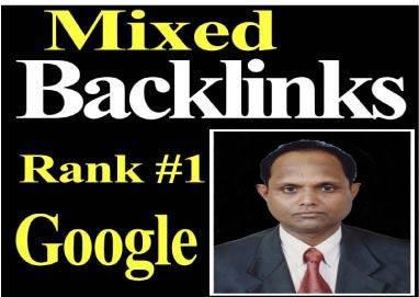 Manual 30 Mixed Backlinks permanent high Domain Autho...