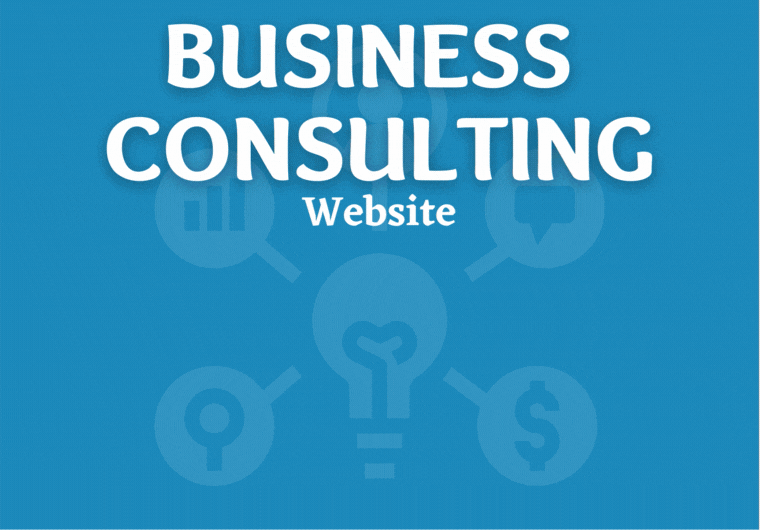 I will build business consulting website with booking...