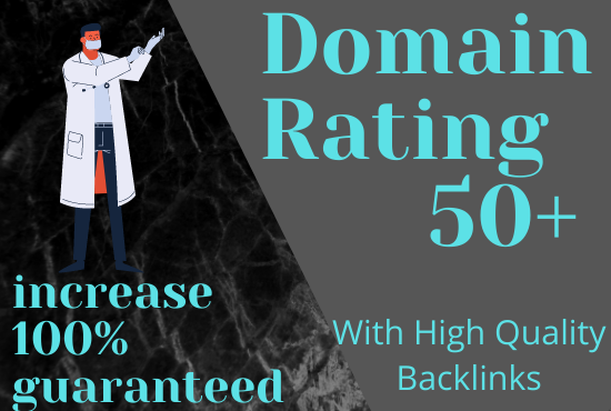 I will increase your domain rating with high quality ...