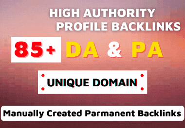I Will Create 300 Effective Profile Backlinks Creatio...