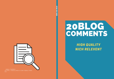 Make 20 Manual Do-follow Blog Comments For SEO Backli...