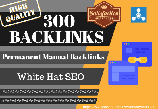 Build 300 high authority best permanent manual backli...