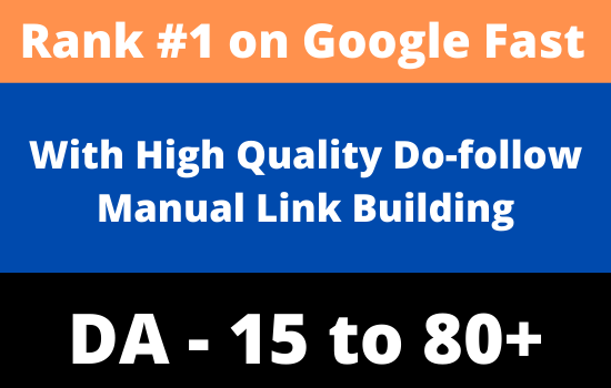 Boost your web pages on Google quickly Manual High Au...