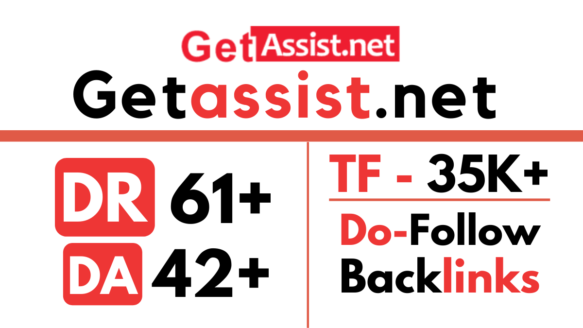 I will do guest post on getassist. net with DF backli...