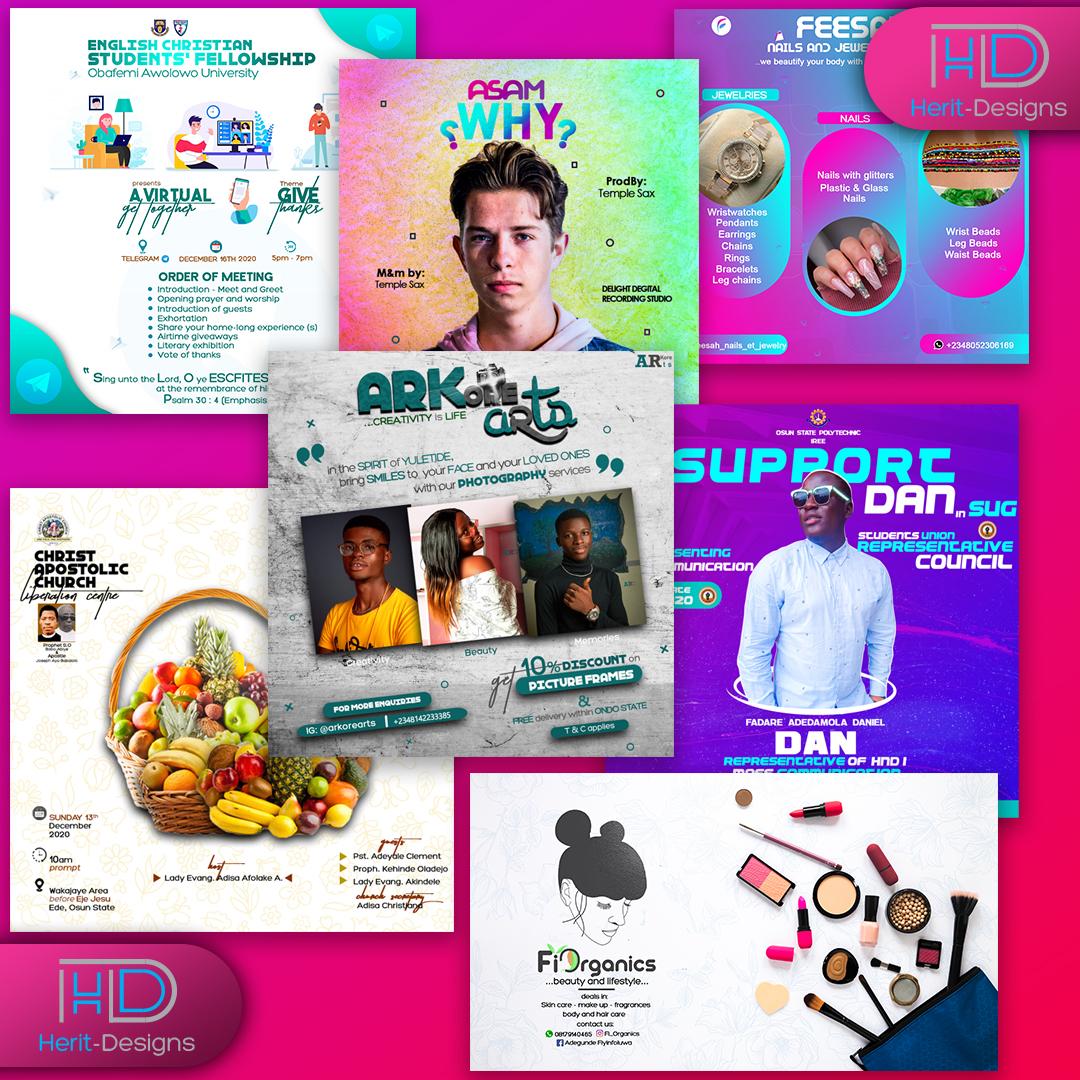 I design unique and attractive social media Ad, cove...