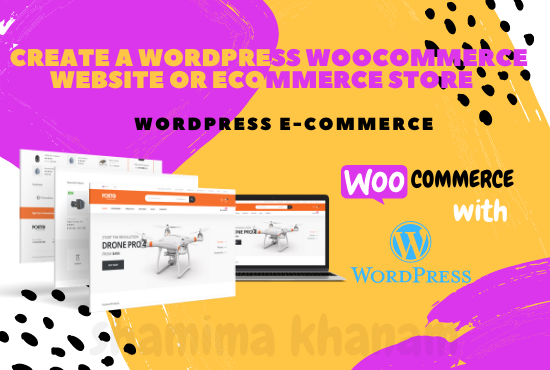 I will create a responsive wordpress woocommerce webs...