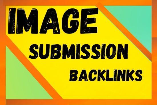 I will make 100 image submission backlinks on high-qu...