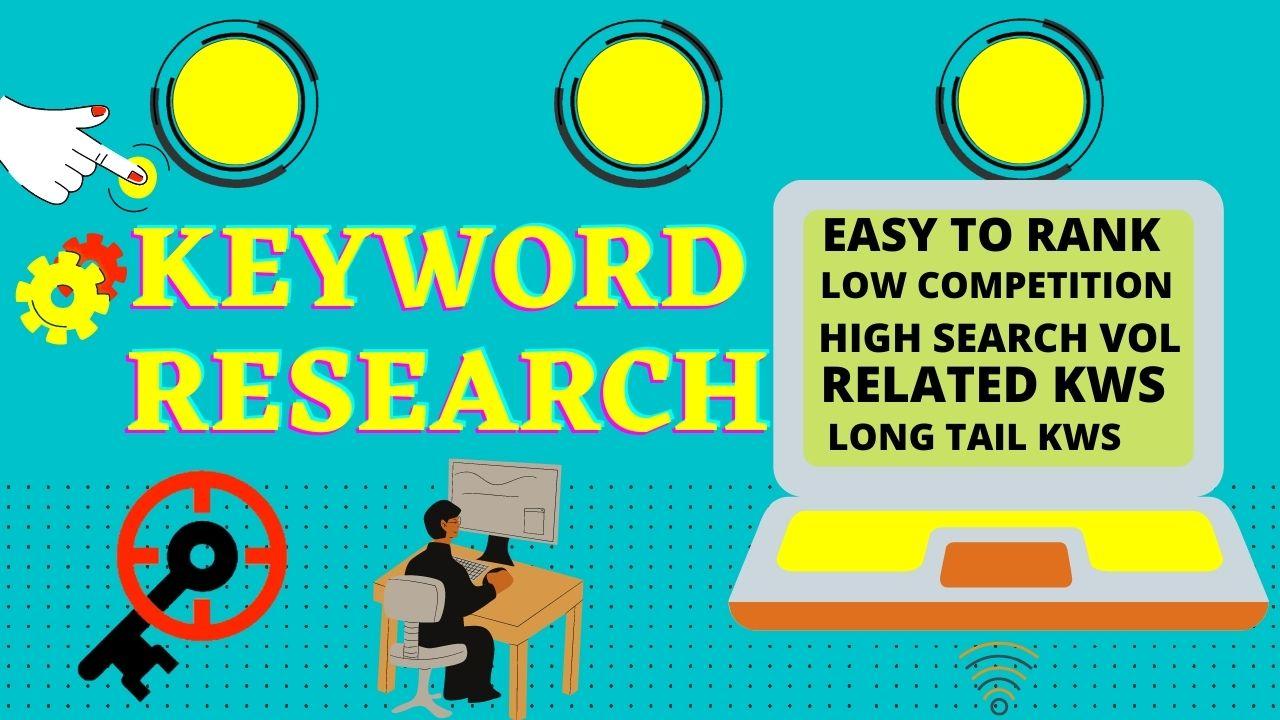 Do excellent SEO keyword research to rank your site f...