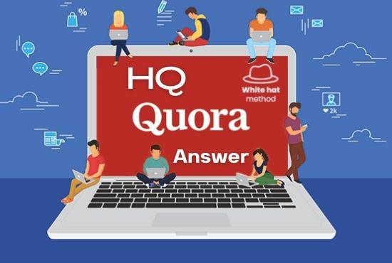 5 HQ quora answer for your website ranking