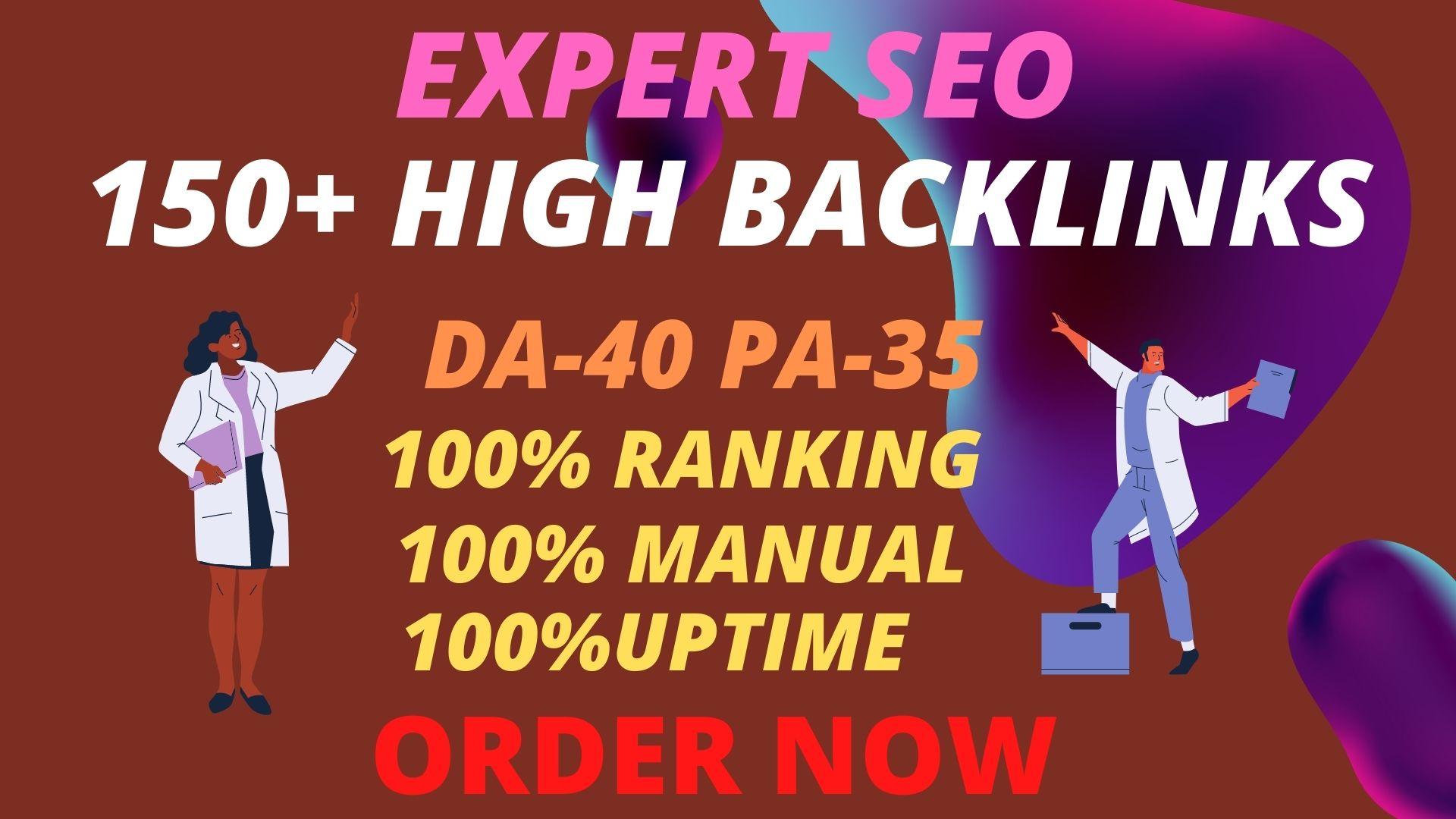 Get powerful 150+ pbn backlinks with high DA /PA on Y...