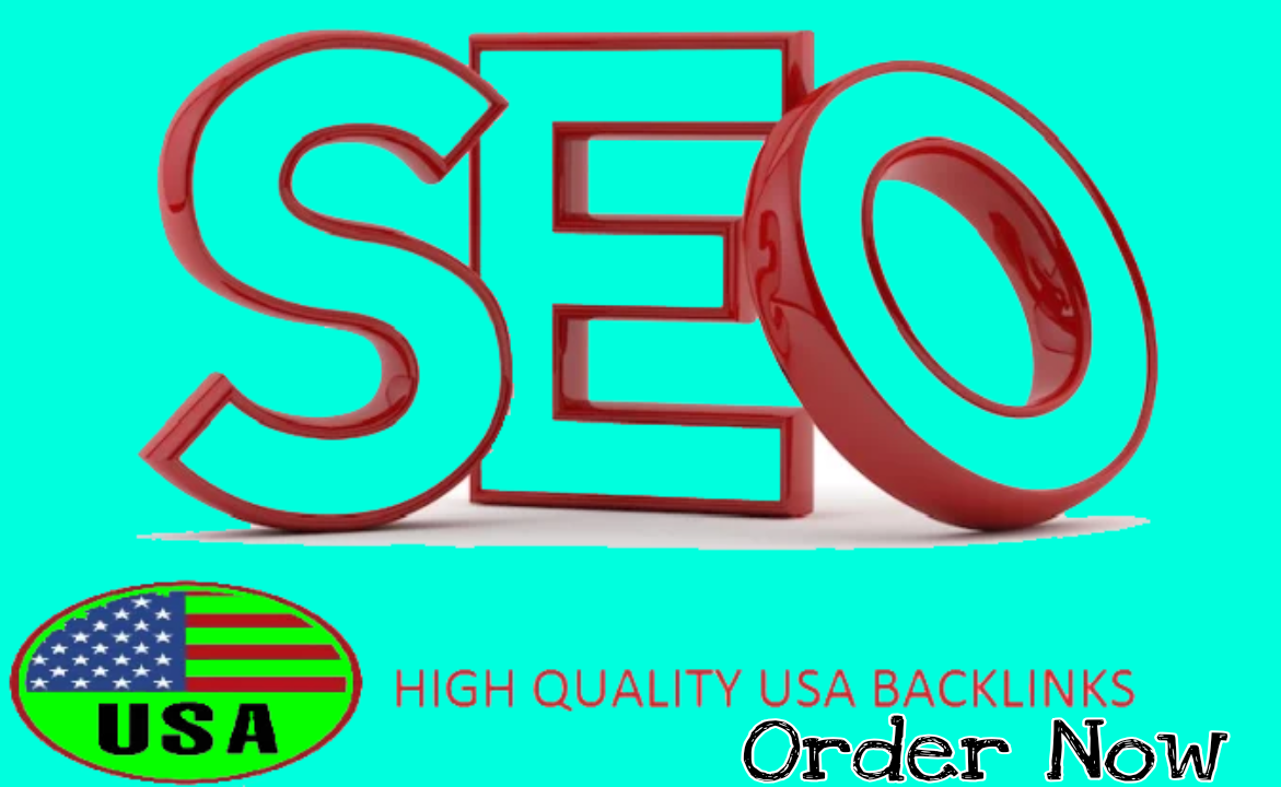 I will do 100 USA backlinks with high authority link ...