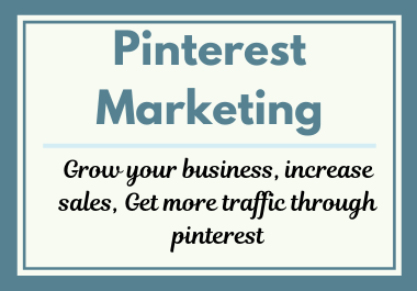 I will setup seo optimized pinterest board with updat...