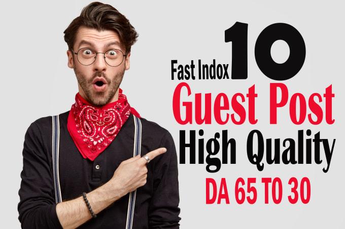 10 Dofollow Guest Posts Google News Approved with Per...