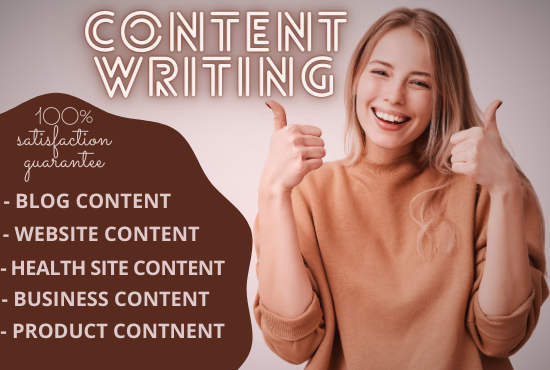 I will Write amazing SEO Content that sells