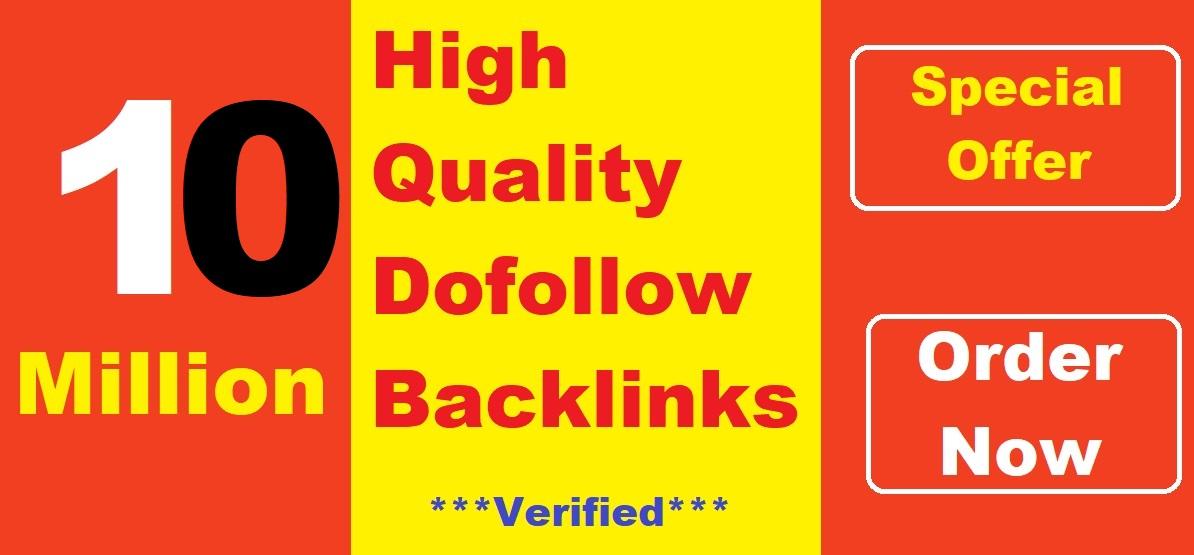 Effective dofollow 10 Million GSA SER dofollow backli...