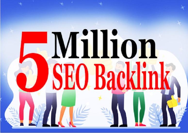 do 5 million seo tier backlink for youtube, page and...