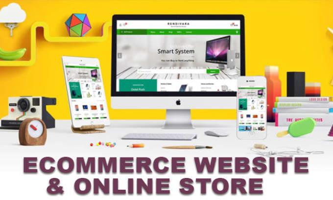 I will design online store and ecommerce wordpress we...