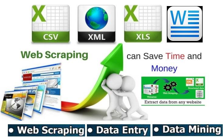I will do fastest data entry, scraping in one day, ...