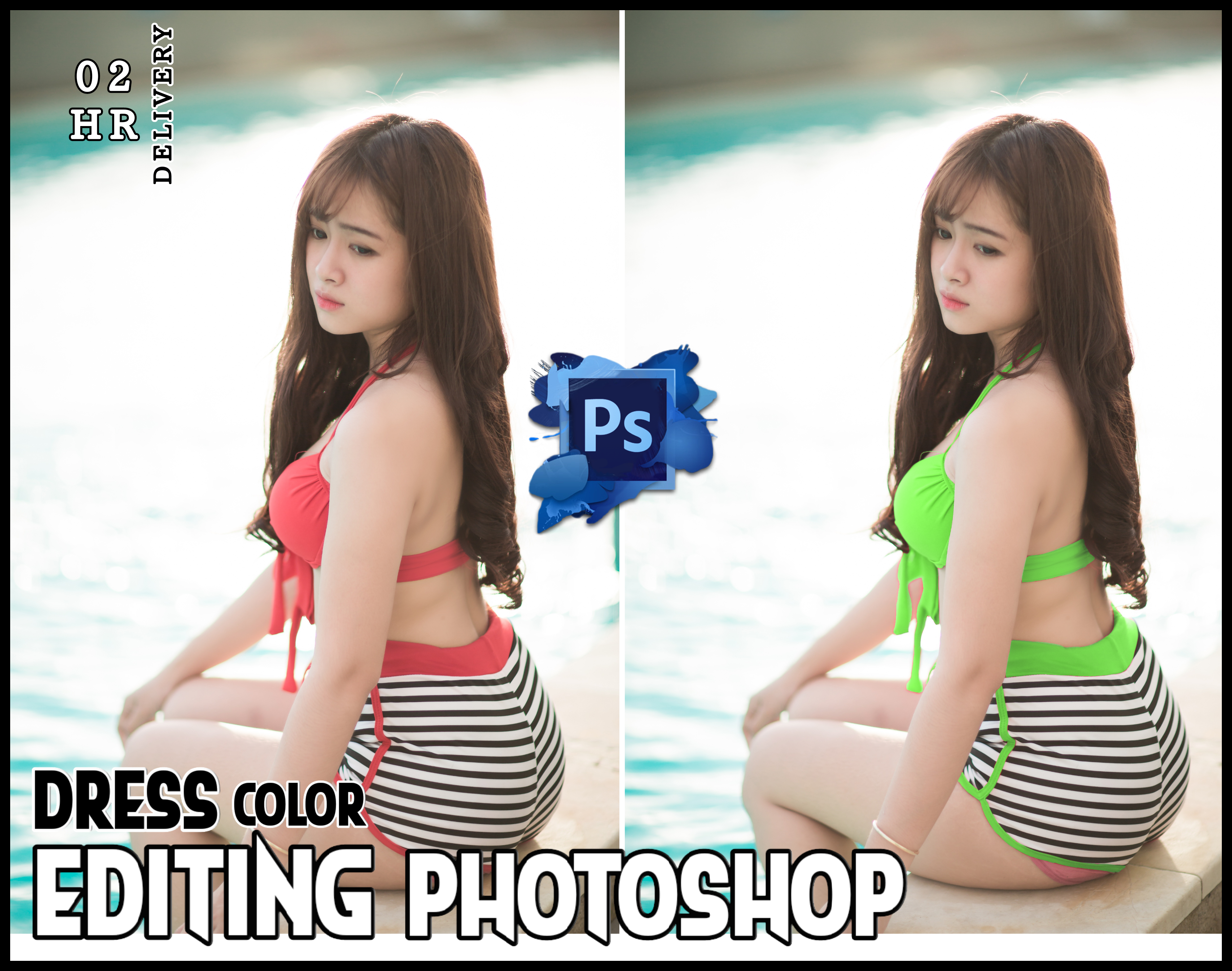 I will change any T-shirt/dress color within 24 hours